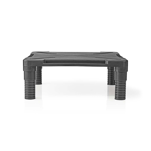 Soporte de monitor ergonómico | Ajustable | Negro
