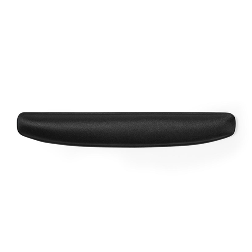 Ergonomic Poggiale for keyboard | Gel | 480 x 80 mm | Black
