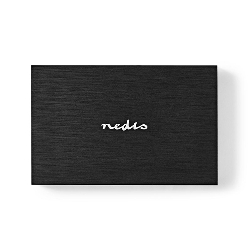 Unité de disque dur | 2,5 "| USB 3,1 | 6 Gbps | Aluminium | noir