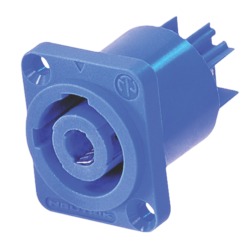 Connecteur de haut-parleur bleu