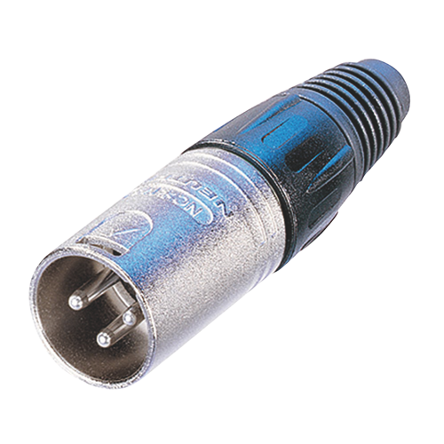 XLR -Stecker Männlicher Silbermetall