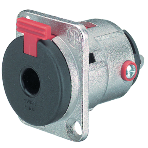 Stereoanschluss 6,35 mm Silbermetall weiblich