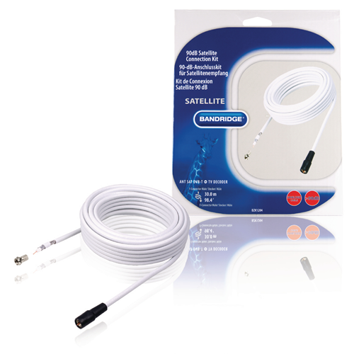 Weißes Fe -Antenna -Kabel -Kit