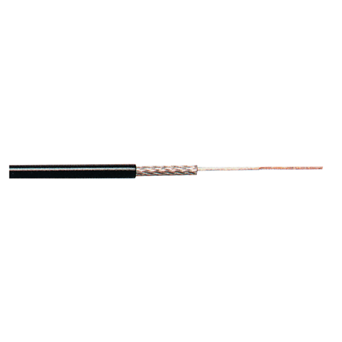 Cavo Coassiale On Reel RG174 2.8 mm 100 m Nero