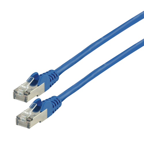 Cat5e F / UTP -Netzwerk RJ45 (8p8c) Männlich - RJ45 (8p8c) männlich 10,0 m blau