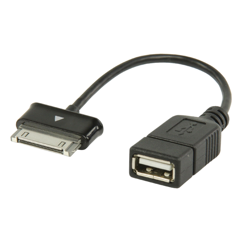 Synchronization and charging Samsung 30 -Pin male - USB A female 0.20 m black