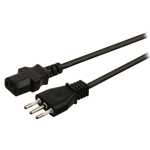 Italien Men's Power Cabe Italie-IEC-320-C13 10,0 m noir