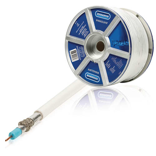 Cavo Coassiale On Reel 4G / LTE-Proof Tondo 7 mm 100 m Bianco