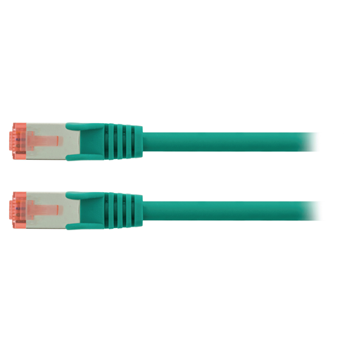 Cat6 S / FTP -Kabel RJ45 -Netzwerk (8p8c) Männlich - RJ45 (8p8c) männlich 10,0 m grün