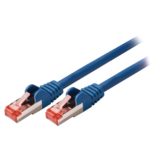 CAT6 S / FTP Cable RJ45 Red (8p8c) Masculino - RJ45 (8p8c) Macho 7.50 m azul
