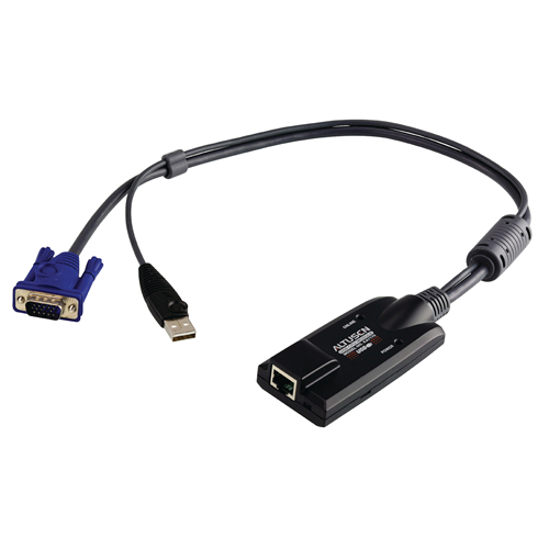 KVM VGA / USB / RJ45 Cable de adaptador de 0.25 m