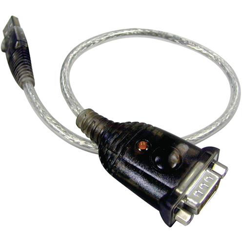 Cable USB 2.0 USB - DB9 masculino 0.35 m gris