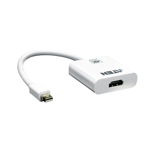 Mini Mini Displayport Men's Men's Cable - HDMI Femelle 0,15 M Blanc