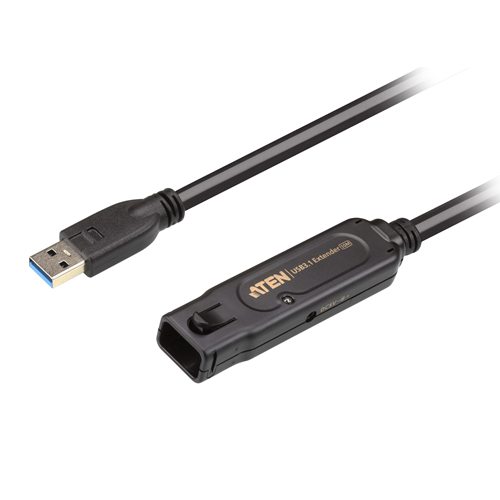 USB 3.0 Câble d'extension USB masculin - USB une femelle ROP 10 m noir