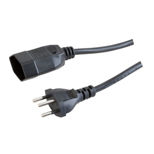 Cable de alimentación suizo CH TipO 12 - CH Tipo 13 5.00 m