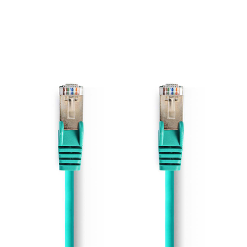 Câble réseau Cat 5E SF / UTP | Mâle RJ45 - mâle RJ45 | 3,0 m | Vert