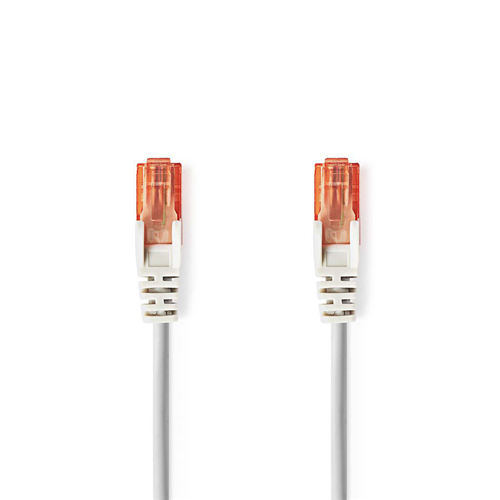 Network cable Cat 6 UTP | Male RJ45 - Male RJ45 | 1.0 m | Grey