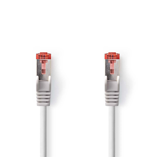 Cavo di rete Cat 6 S/FTP | RJ45 maschio - RJ45 maschio | 1.0 m | Grigio