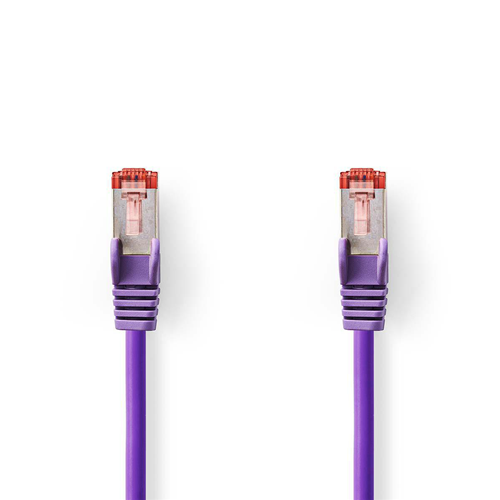 Network cable Cat 6 S/FTP | Male RJ45 - Male RJ45 | 2.0 m | Viola