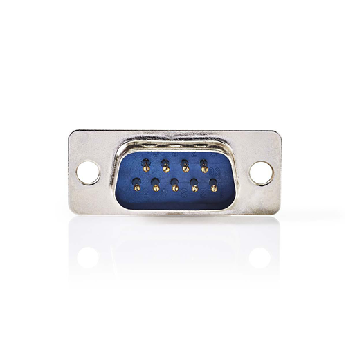 Soporte de chasis D-Sub | Macho D-Sub de 9 pines | Metal