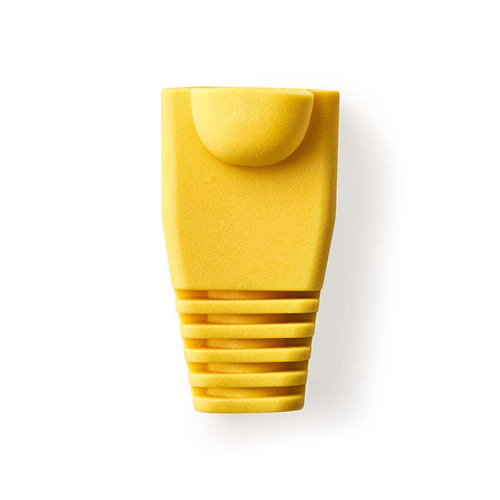 Serracavo -Schutz | Für Netzwerkverbinder RJ45 - 10 Stücke | Gelb