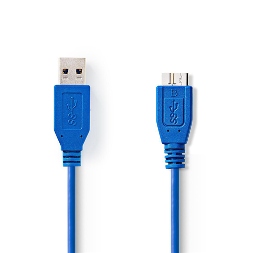 Cable USB 3.0 | Macho - micro b macho | 1.0 m | Azul
