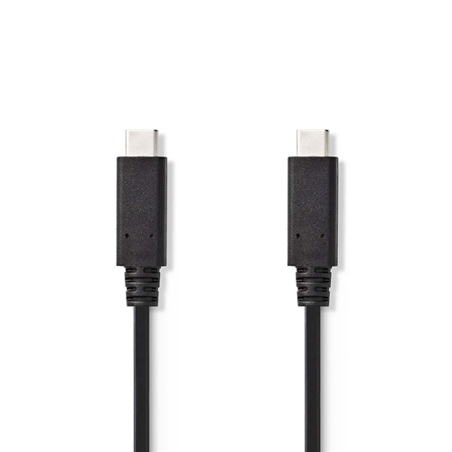 Cavo USB 3.1 (Gen2) | Tipo C maschio - Tipo C maschio | 1.0 m | Nero