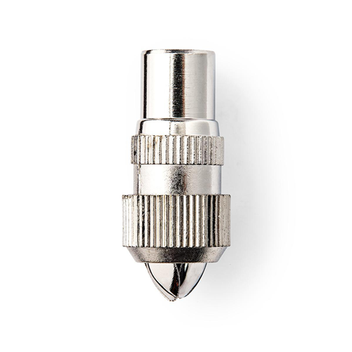 IEC (Coaxial) connector | Female - 2 pieces | Metal
