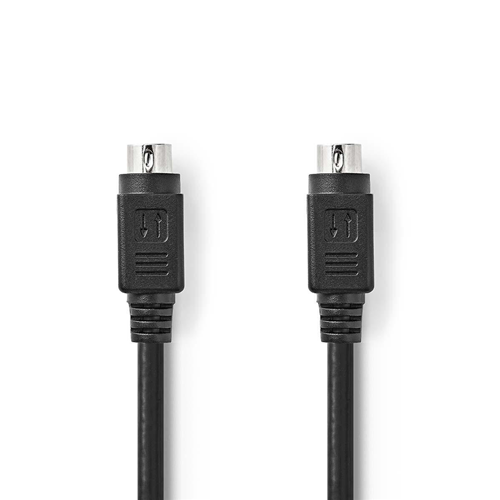 Cable S-Video | S-Video-Video masculino S-Video | 2.0 m | Negro