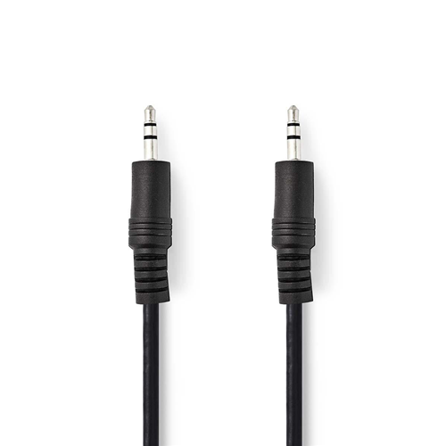 Cavo Audio Stereo | Maschio da 3,5 mm - Maschio da 3,5 mm | 10 m | Nero