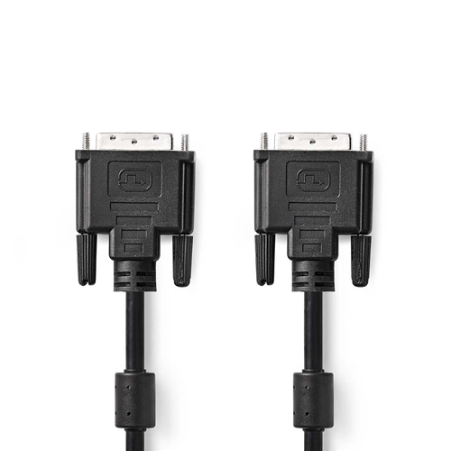 DVI -Kabel | DVI-D 24+1 Pin Männlich-DVI-D 24+1 Pin Männlich 2,0 m | Schwarz