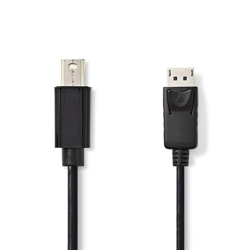 Cavo Mini DisplayPort | Mini DisplayPort maschio - DisplayPort maschio | 2.0 m | Nero