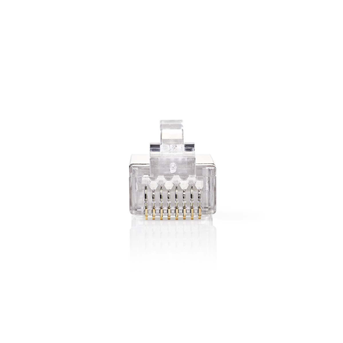 Connecteur réseau | RJ45 (8p8c) mâle - 10 pièces | Métal