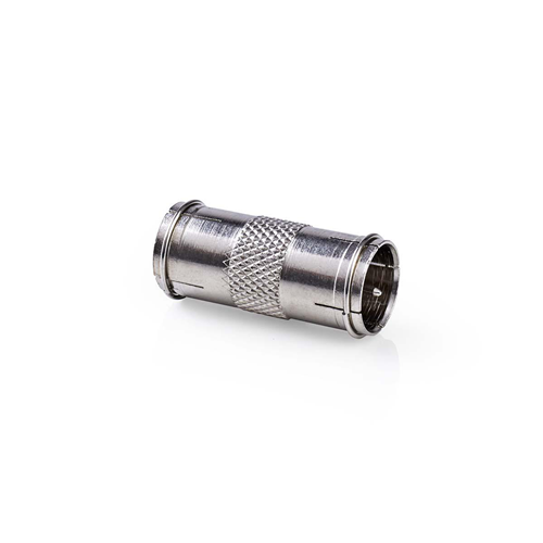 Satelliten- und Antennenadapter | F-Quick Male-F-Quick Male | 10 Stücke | Metall