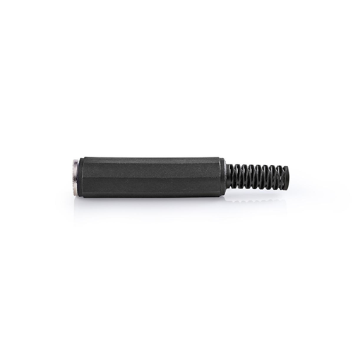 Jack Mono Connector | 6,35 mm weiblich | 25 Stücke | Schwarz