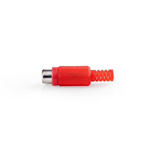 Connettore RCA | RCA femmina | 25 pezzi | Rosso