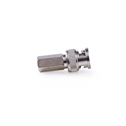 BNC -Anschluss | Männlich | Für 6,8 mm Koaxialkabel | 25 Stücke | Metall