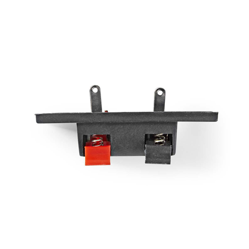 Cavi Speaker Clamp | Para conectar los cables de los altavoces 25 piezas | Negro