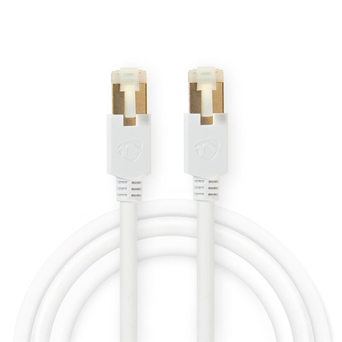 Cavo di rete CAT6 S/FTP | RJ45 (8P8C) maschio - RJ45 (8P8C) maschio | 0.25 m | Bianco