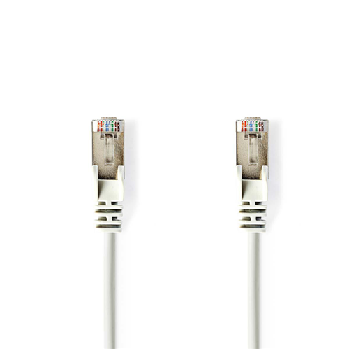 Cavo di rete CAT6 S/FTP | RJ45 (8P8C) maschio - RJ45 (8P8C) maschio | 1.0 m | Bianco