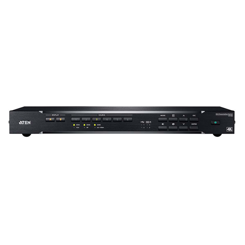 Video negro KVM de 9 puertos