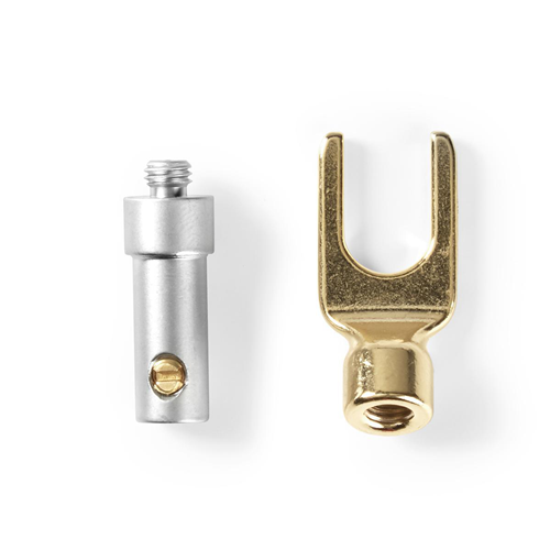 Fork Connector | Männlich | Metall | Silber