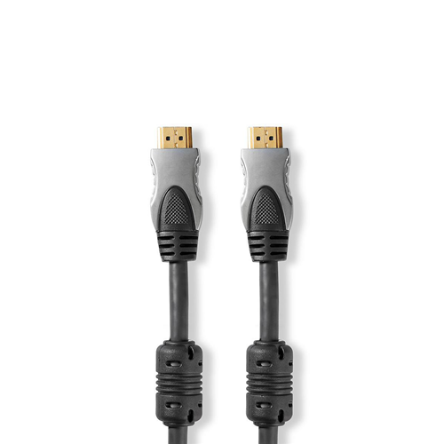 HDMI ™ -Kabel mit hohem Geschwindigkeit mit Ethernet | HDMI ™ -Becke - HDMI ™ -Becke | 5.00 m | Anthrazit