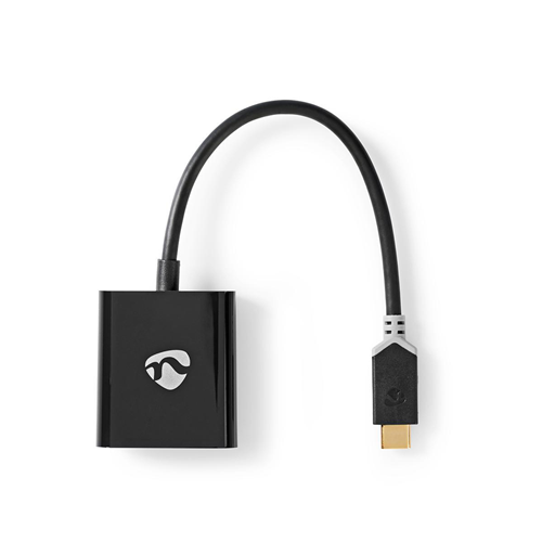 USB-C ™ adapter cable | Usb-C ™-male-VGA female | 0.2 m | Anthracite