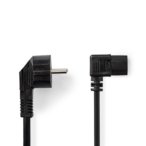 Cable de alimentación | Schuko masculino | IEC-320-C13 | 3.0 m | Negro