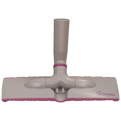 Combi brush for floors 32/35 mm gray/pink
