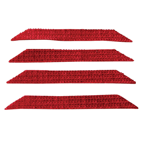 Red hair gathering strip set