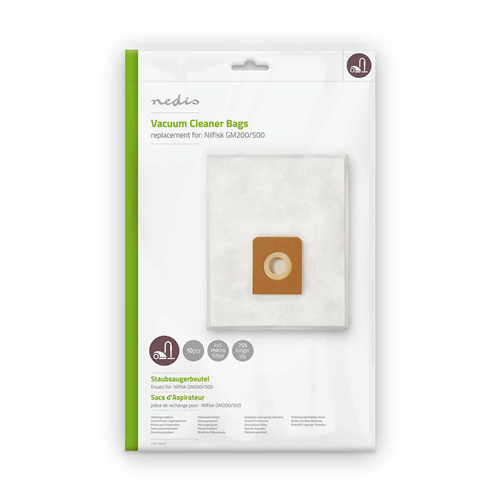 Sacchetto per Aspirapolvere | Adatto per Nilfisk GM200500