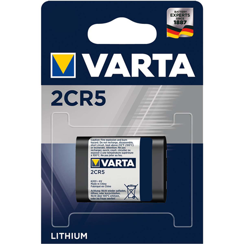 2CR5 6 V 1-BLister lithium battery