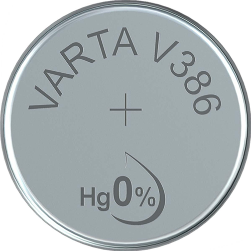 Batería SR43 de óxido plateado 1.55 V 105 mAh 1 paquete
